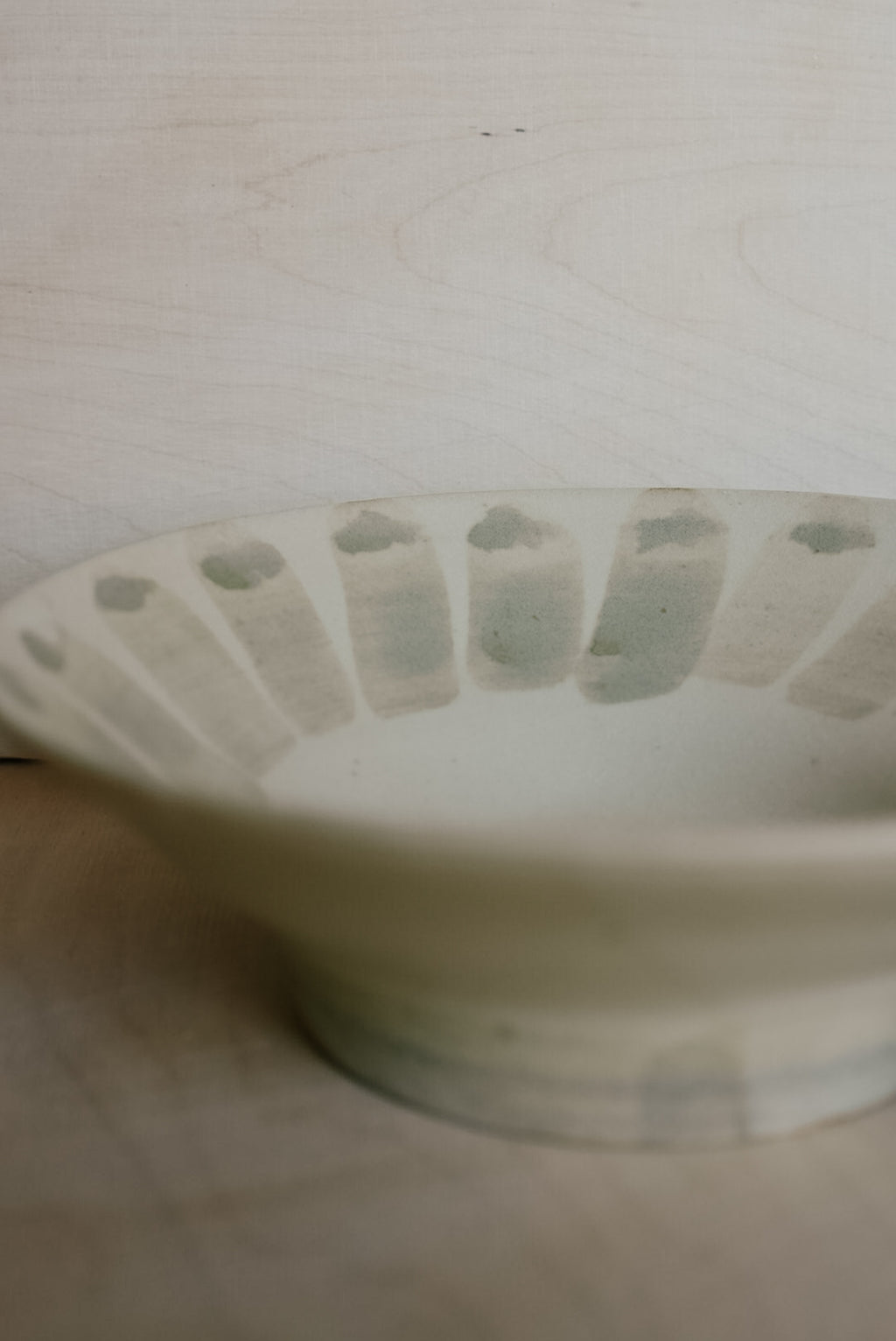KO bowl with wide stripes