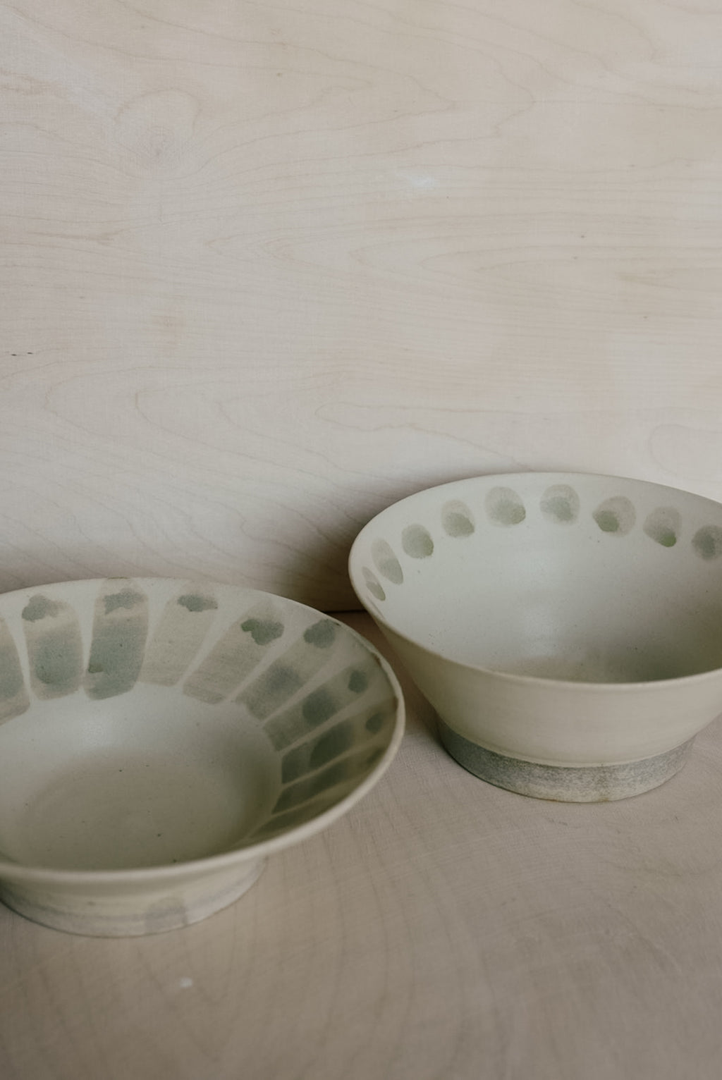 KO bowl with dotted rim