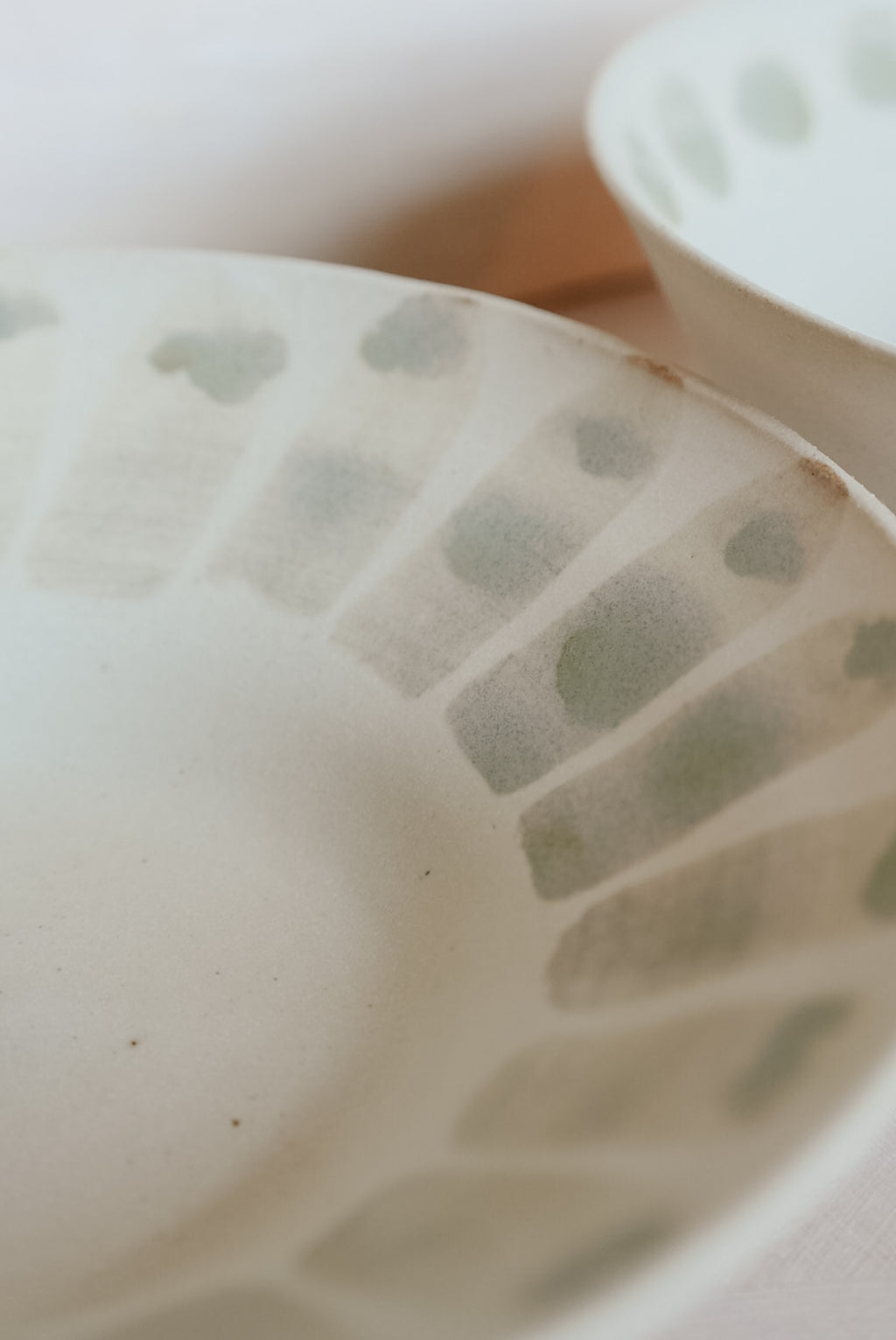 KO bowl with wide stripes