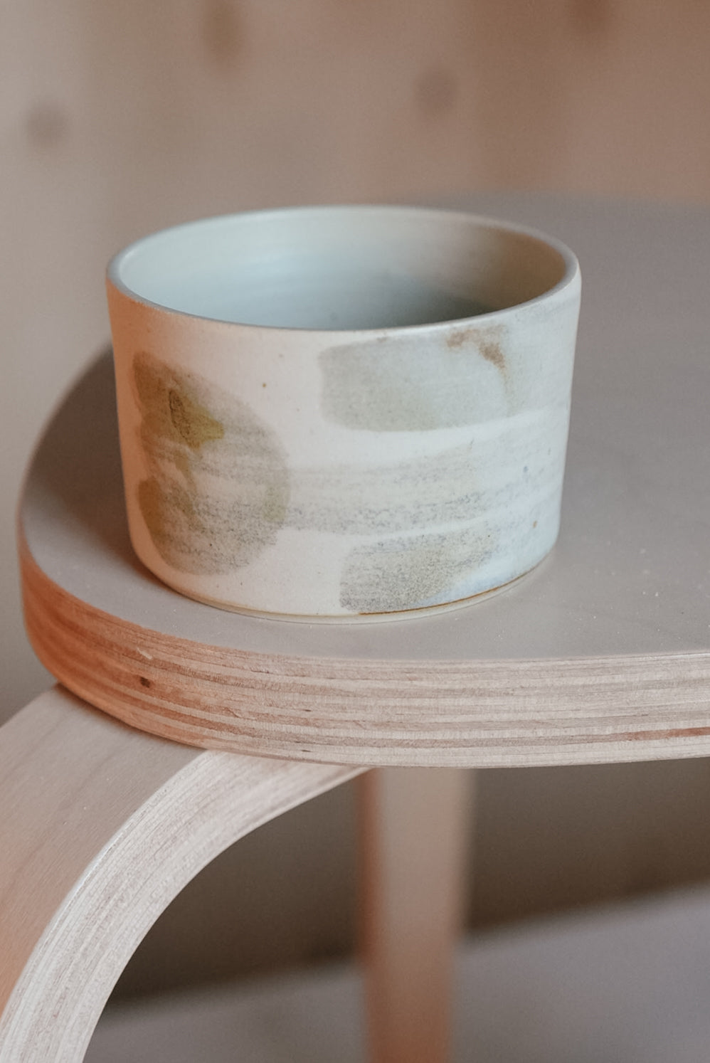 KO cup with a tulip
