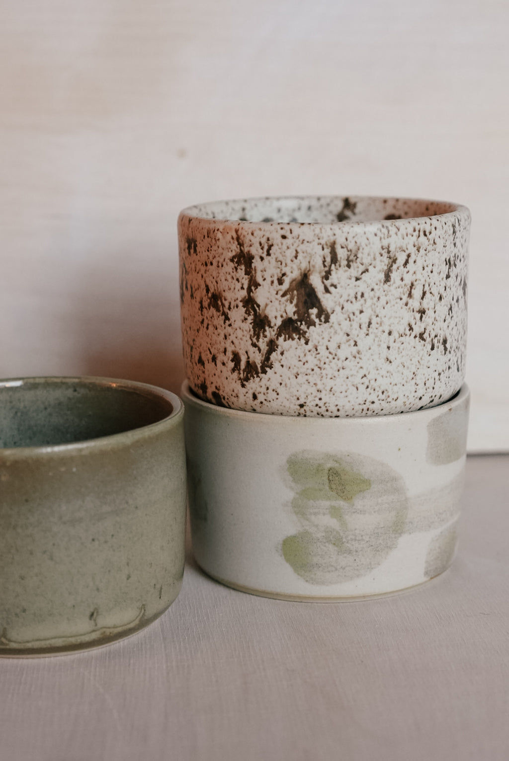 KO cup with a tulip