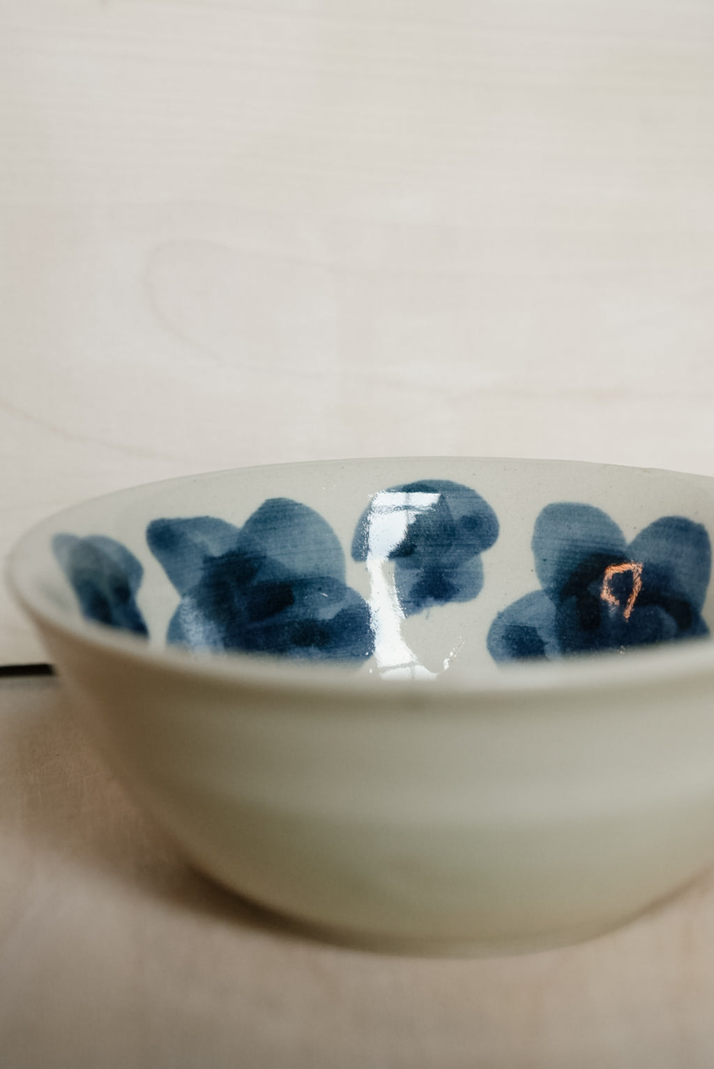 HI bowl with flowers