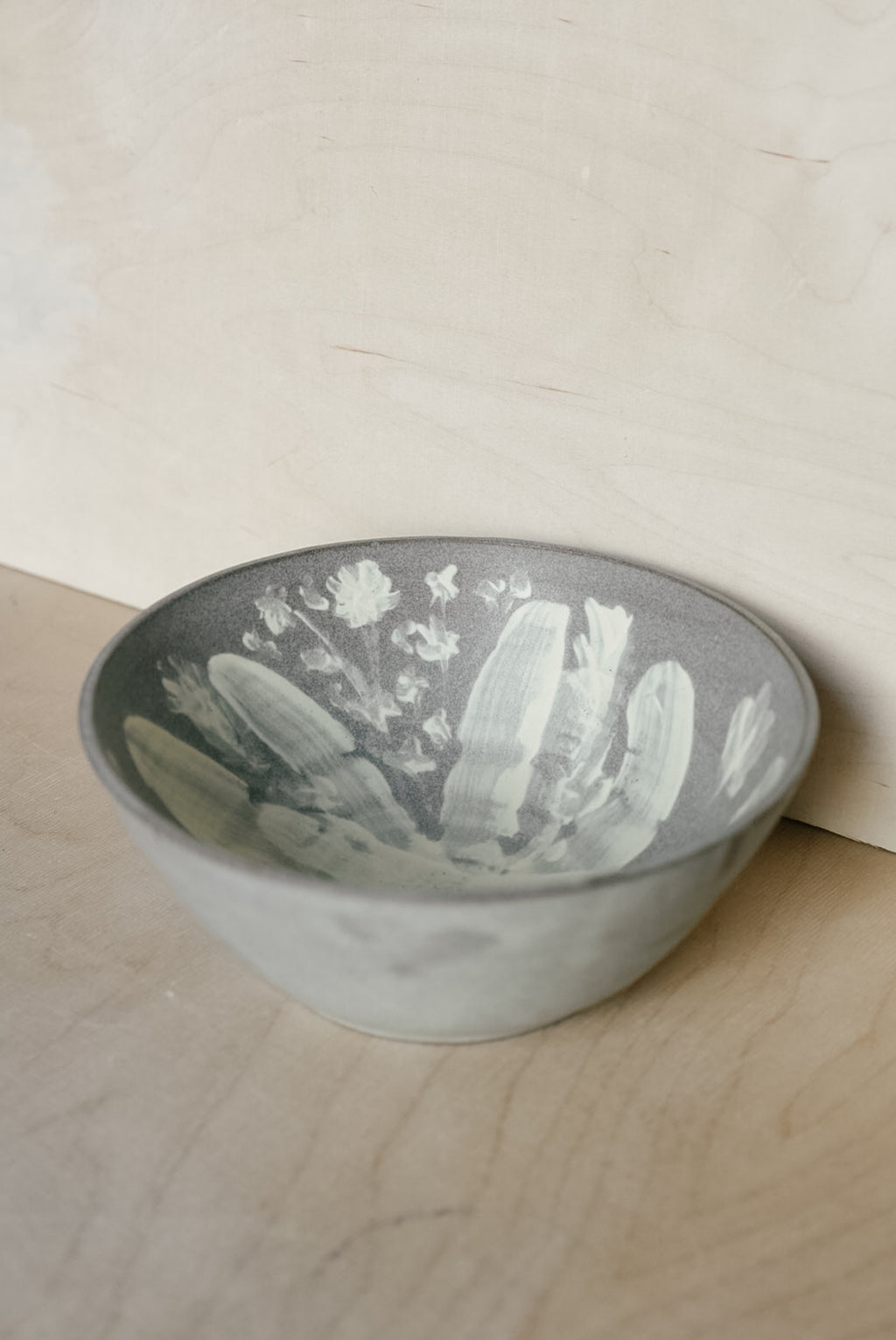 YO bowl with a bouquet