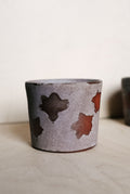 YO cup with flowers